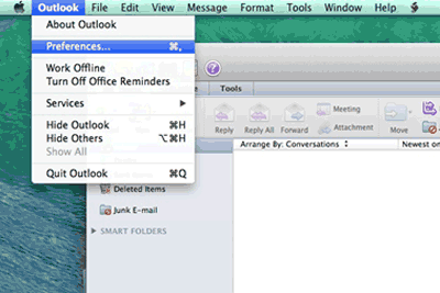 setup network solutions email on outlook for mac